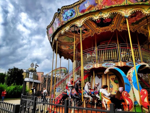 Парк аттракционов в Риме Rainbow Magicland