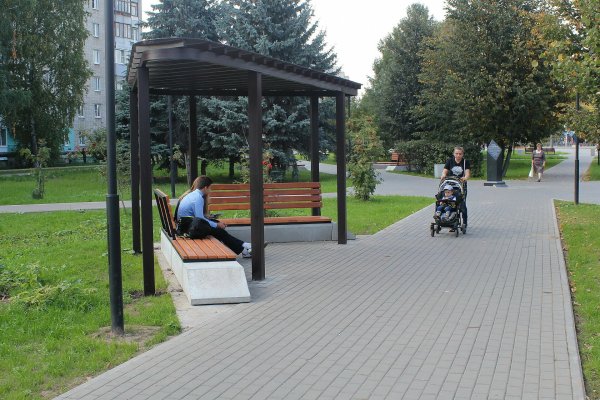 Нижний Новгород благоустройство сквер Авиастроителей