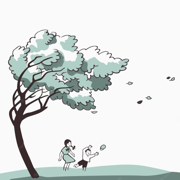 Сильный ветер для детей