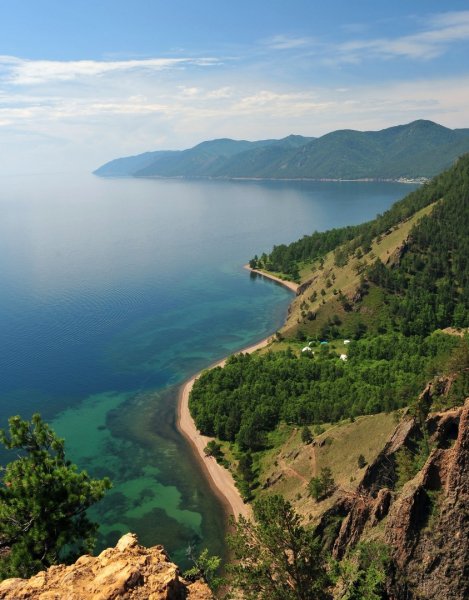 Гора скрипер на Байкале