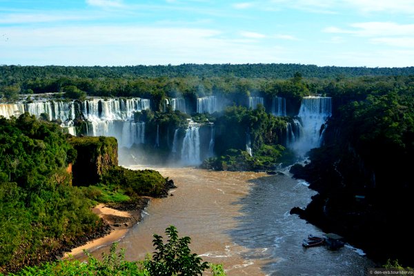 Национальный парк Игуасу глотка дьявола