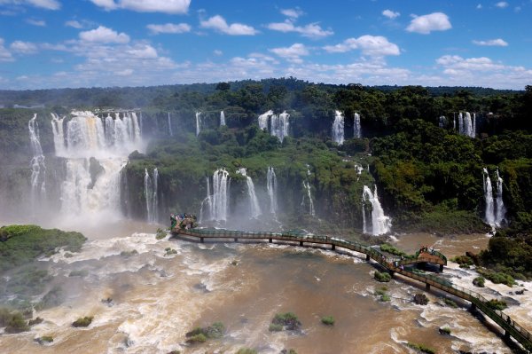 Водопад Игуасу, национальный парк Аргентина.