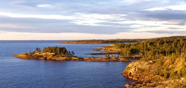 Западный берег Ладожского озера