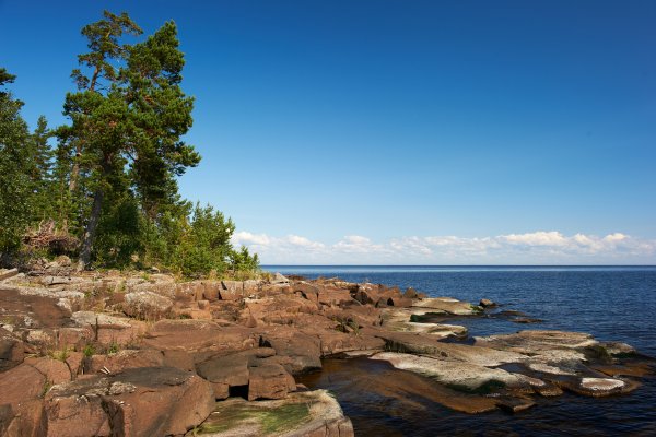 Остров Медвежий Ладожское озеро