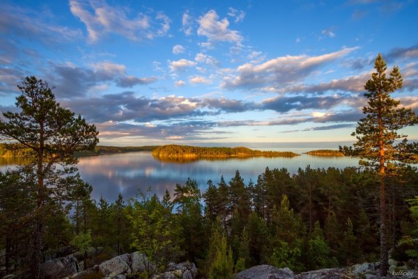 Озеро Койонсаари Карелия