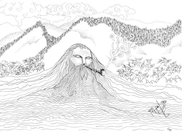 Легенды озера Байкал иллюстрации