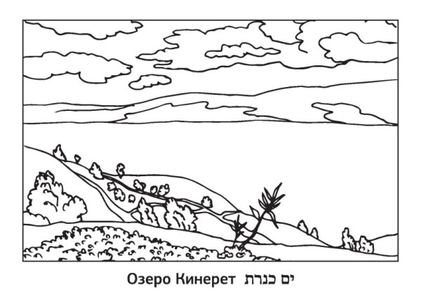 Байкал раскраска для детей