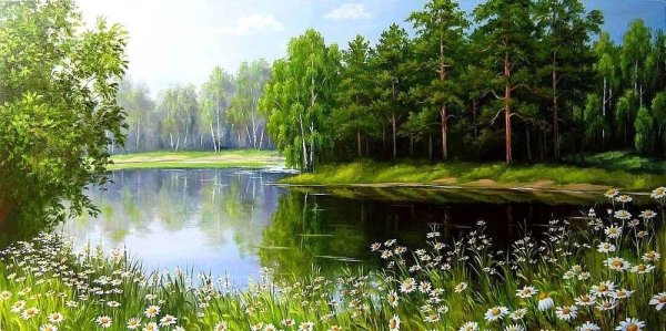 Елена Самарская Березовая роща