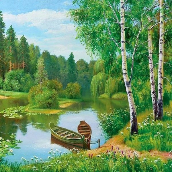 Пейзажи природы живопись