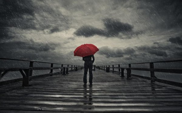 Дождь одиночество