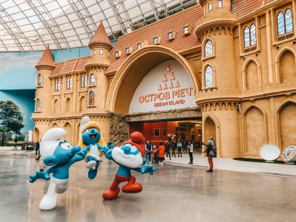 Парк аттракционов в Москве остров мечты