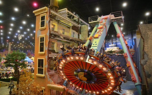 Москва парк АТРАК аттракционов остров мечты