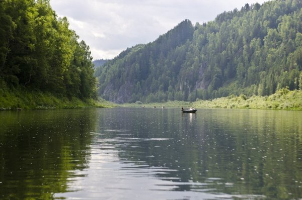 Река Мрассу Горная Шория