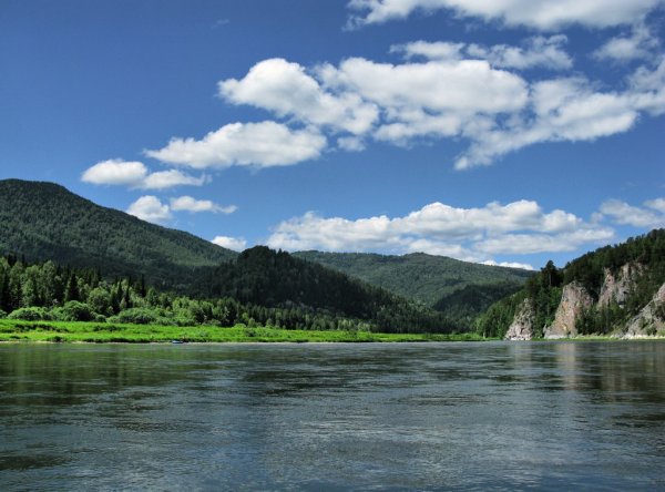 Река Мрассу Горная Шория