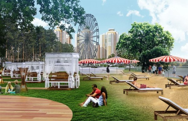 Парк Дельфин Воронеж реконструкция