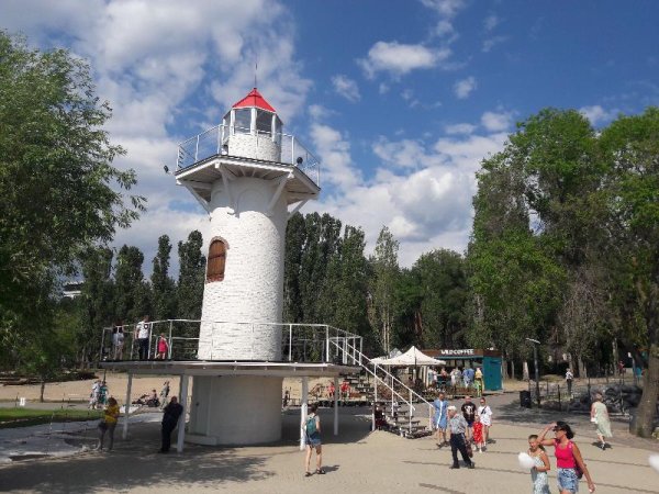 Фонтан парк Дельфин Воронеж