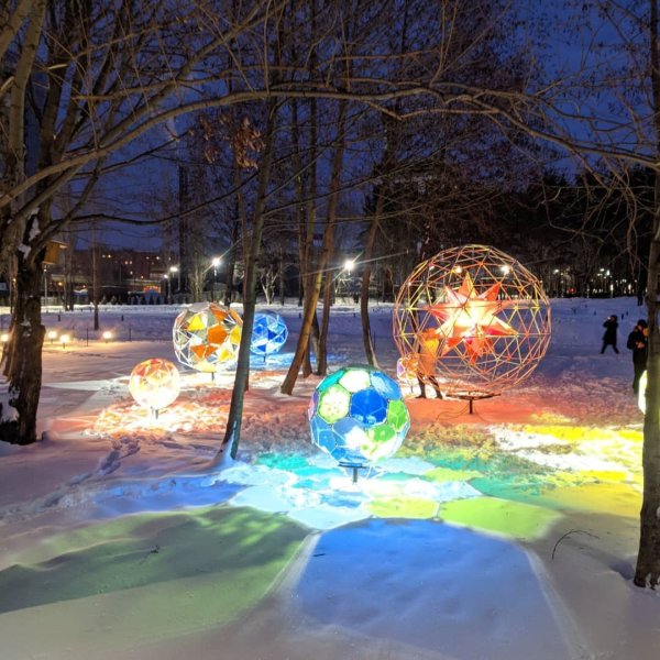 Парк Дельфин Воронеж шары