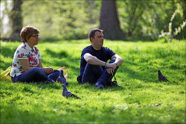 Люди в парке