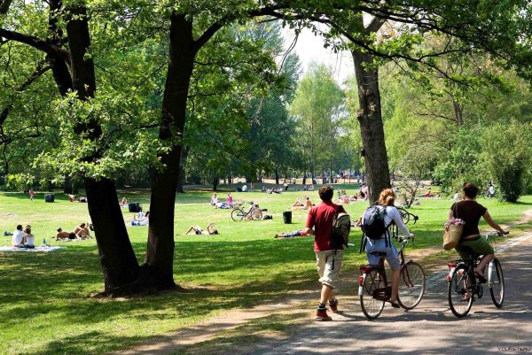 Парк Тиргартен в Берлине