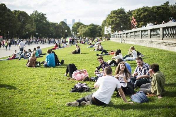 Парк Горького Москва 2010