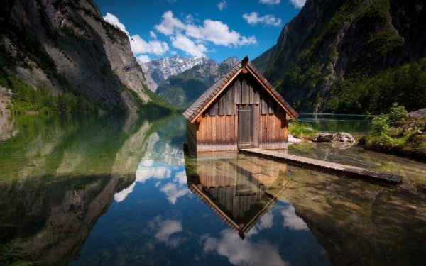 Эллинг, озеро Obersee, Германия