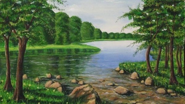 Природа иллюстрация