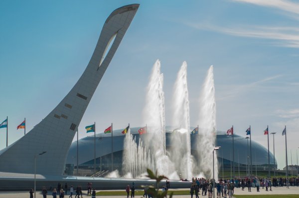 Сочи Олимпийский парк площадь