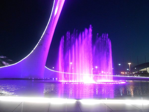 Фонтан Адлер Олимпийский парк