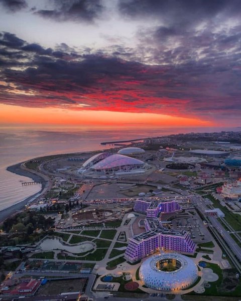 Имеретинская низменность Сириус Сочи