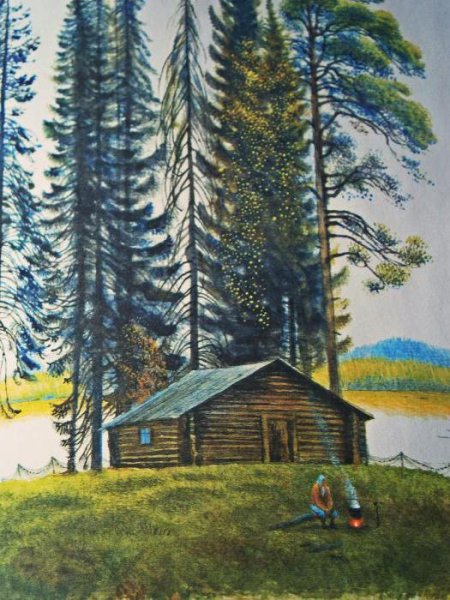 Виктор Астафьев Васюткино озеро иллюстрации