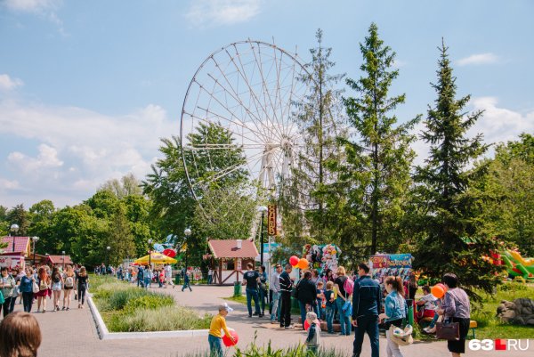 Парк Юрия Гагарина Самара