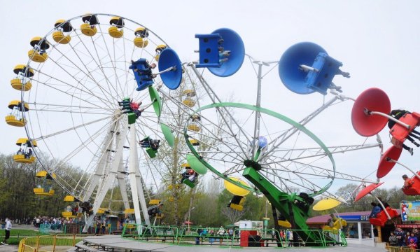 Парк Гагарина Самара аттракционы