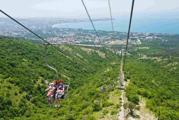 Канатка сафари парк Геленджик