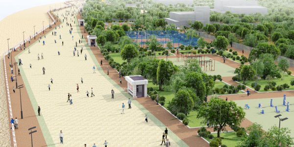 Набережная левый берег Ростов-на-Дону