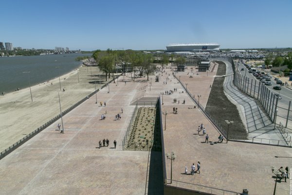 Левобережная набережная Ростов