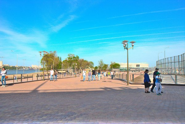 Пляж Левобережный Ростов на Дону