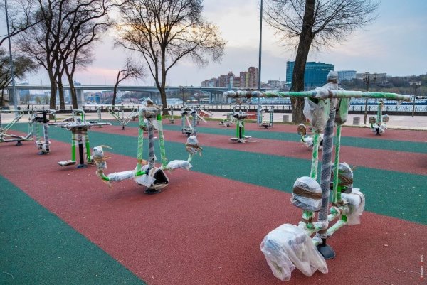 Парк Левобережный Ростов