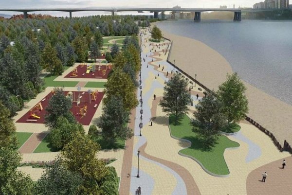 Набережная левый берег Ростов-на-Дону