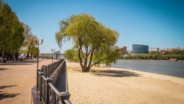 Пляж Левбердон Ростов-на-Дону
