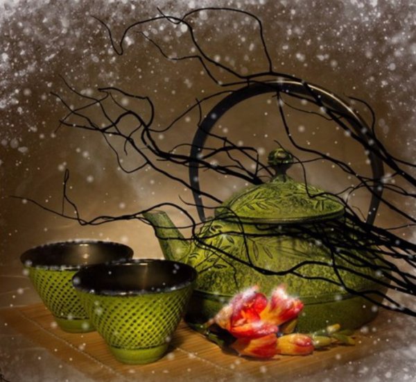 Уютный зимний вечер стихи