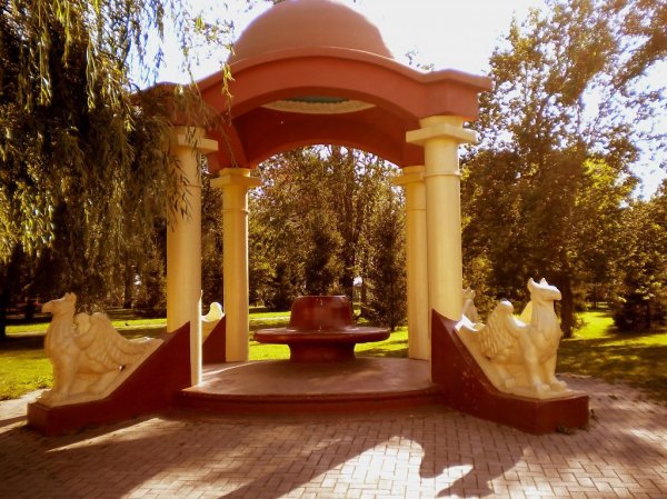 Городской сад Пушкина Челябинск