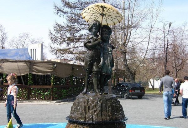 Городской сад Пушкина Челябинск