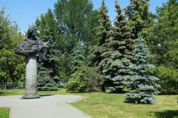 Городской сад Пушкина Челябинск