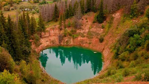 Озеро морской глаз в Марий Эл