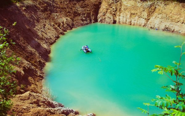 Йошкарала голубой глаз озеро