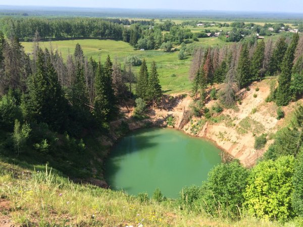 Озеро морской глаз в Марий Эл