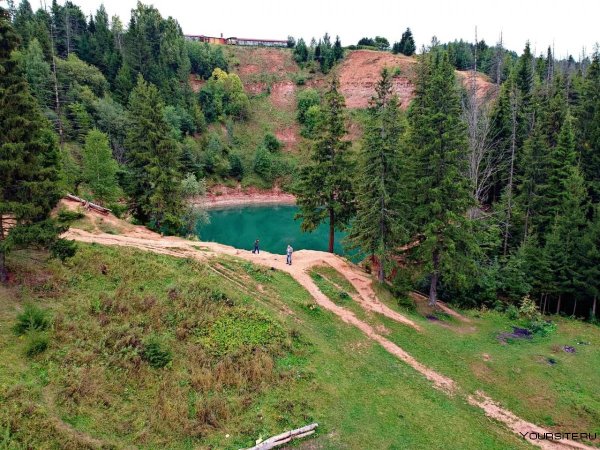 Голубое озеро Йошкар Ола