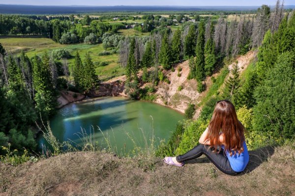 Озеро рыбий глаз Марий Эл
