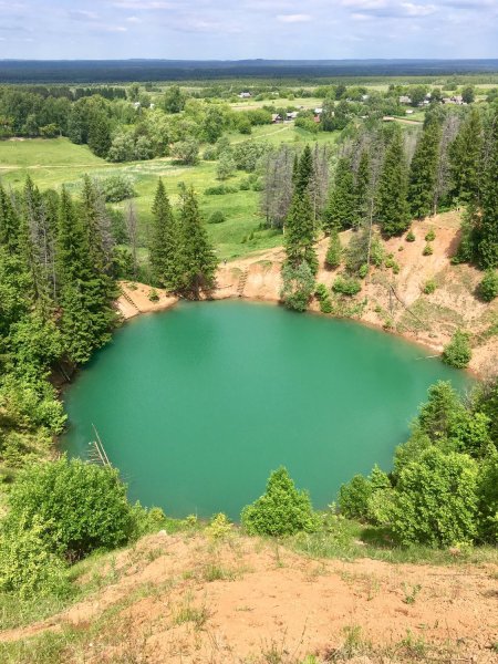 Озеро морской глаз в Марий Эл