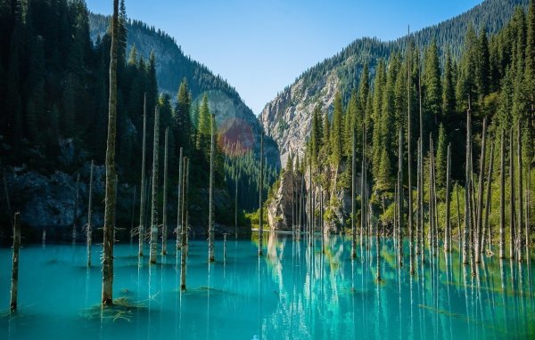 Озёра Казахстана озеро Каинды